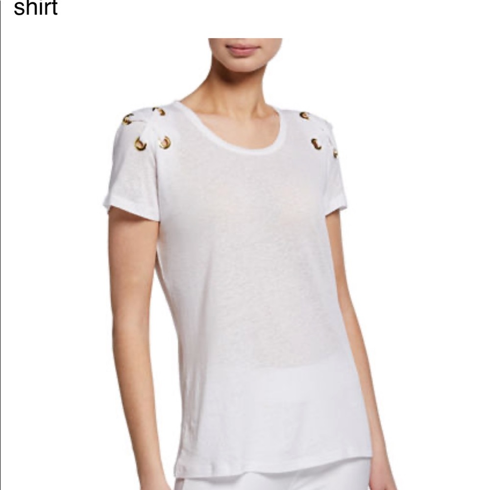 Michael Michael Kors X-laced Shldr  top